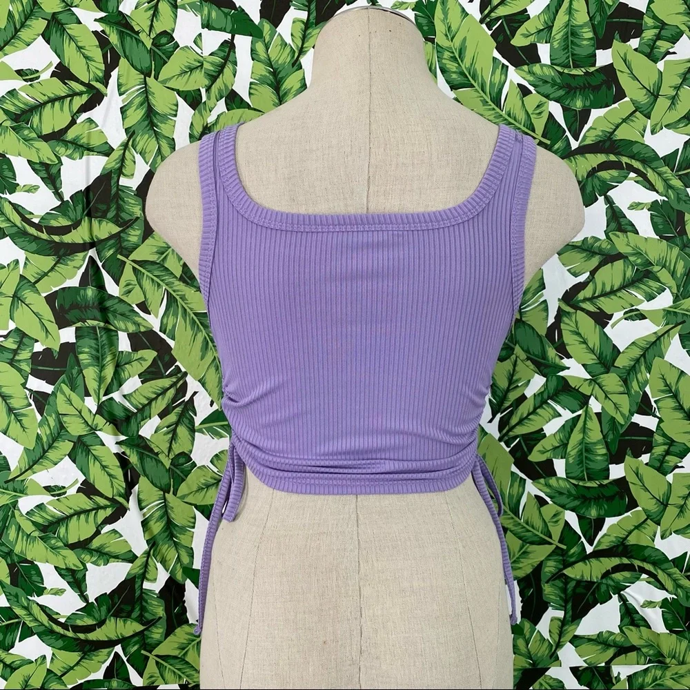 SHEIN Ruched Side Ribbed Tank 646 - Picture 2 of 4